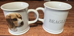 Two Beagle Dog 3D Mug Coffee Cup Xpres Best Friends originals 1999